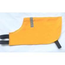Yellow Dog Vest with Reflective Tape